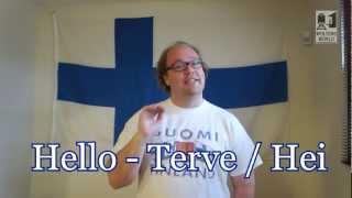 preview picture of video 'Learn Finnish - 10 Finnish Words for Tourists'