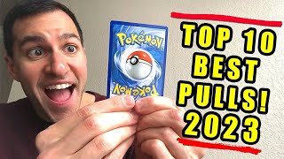 *IT'S HERE!* My Top 10 BEST Pokemon Cards Pulls (2023)