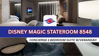 Stateroom 8548: Concierge 1-Bedroom Verandah Deck 8