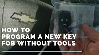 Save Money and DIY - How To Program A Key Fob For A 2011 to 2014 Chevrolet Cruze For ABSOLUTELY FREE