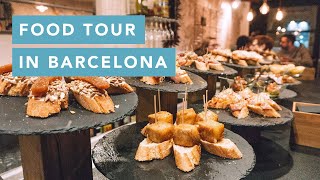 Barcelona food tour! A 'Picoteo' tapas bar crawl with 'Food Lover Tour'