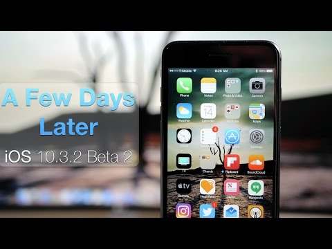 iOS 10.3.2 Beta 2 - A Few Days Later