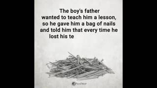 A Bag of Nails - a 2 minutes story that will change your life