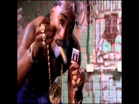 Tupac Shakur ft 50 cent-toss it up 'DJ Lucki Remix' Music Video