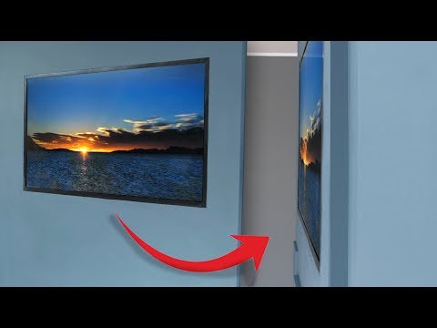 Building a homemade 'wallpaper TV'