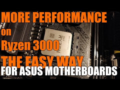 The easy way to get a bit more performance out of Ryzen 3000 CPUs on ASUS motheboards.