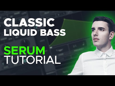 How to make a CLASSIC Liquid BASS like Netsky, Minos, | Serum Tutorial