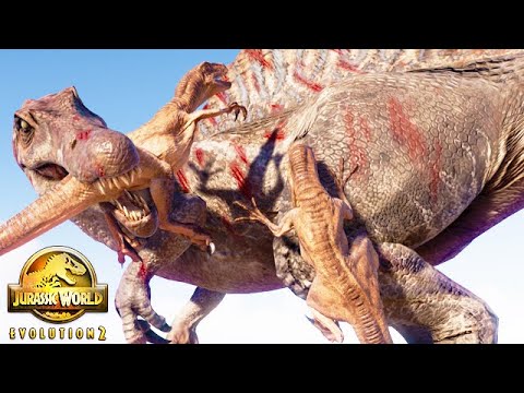 RAPTOR PACKS HUNTING ALL LARGE CARNIVORES (JURASSIC WORLD EVOLUTION 2)