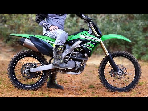 KX250F Big Bore first Track Ride. (290cc)