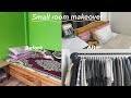 Small room makeove ☁️ (aesthetic and cozy) India