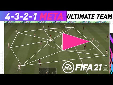 FIFA 21 ULTIMATE TEAM BEST 4-3-2-1 CUSTOM TACTICS & PLAYER INSTRUCTIONS | PRO