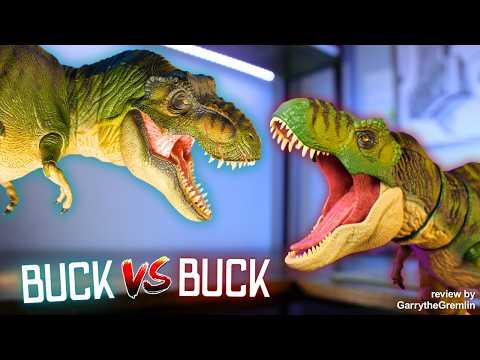 🦖| Buck VS Buck! | Which T-rex is better, Mattel or Nanmu?