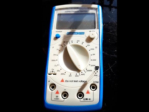 PeakTech 3705 Capacitance Tester and Transistor Tester