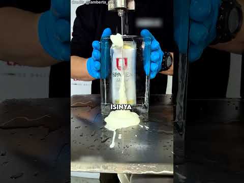 Alasan Minuman Beralkohol Sulit Menjadi Es Padat #youtubeshorts #shorts #makanan #minuman