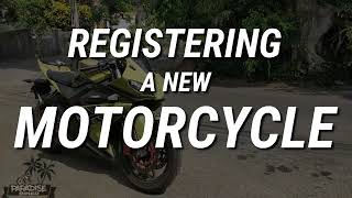 How To License & Register a BRAND NEW Motorcycle in Jamaica
