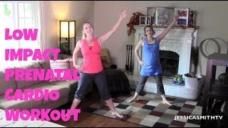 Exercise During Pregnancy: Free Full Length 20-Minute Low Impact Prenatal Cardio Workout