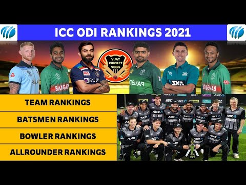 ICC ODI Ranking 2021 | Updated ICC ODI Ranking 2021| ICC Rankings 2021 |