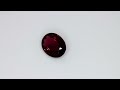 Red Tourmaline, oval cut, 2.61 ct Video 1