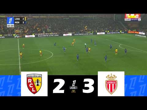 RC Lens contre AS Monaco [2-3] | Ligue 1 2025/26 | Résumé de Match !