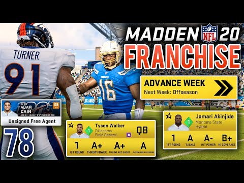 Year 4 FULL Offseason Stream - Madden 20 Broncos Franchise - Ep.78