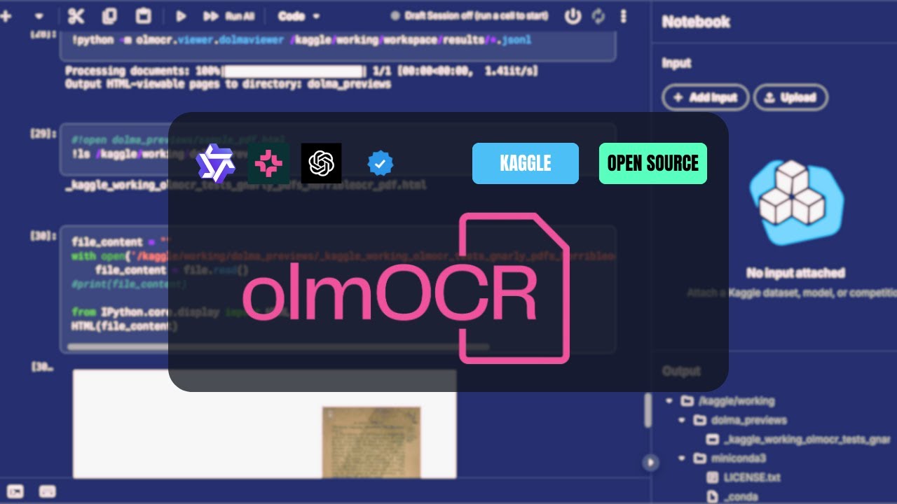 olmOCR + Qwen 2.5 VL + VLLM: Best Open Source PDF to Text Converter Local Install