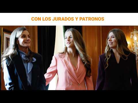 Premios Princesa de Asturias | La Familia Real saluda al jurado | RTVE Noticias