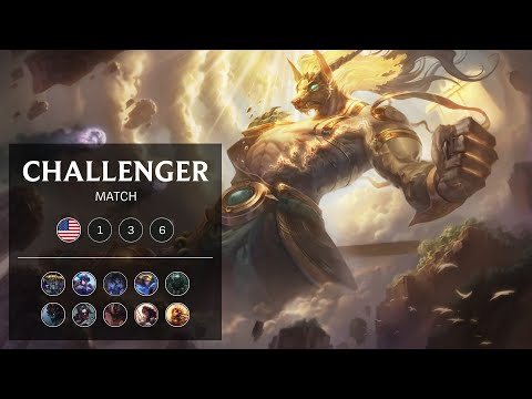NA Challenger match 136: Nasus got a PENTAKILL