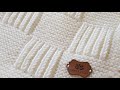 Selanik örgü Battaniye modeli anlatımlı - BABY BLANKET PATTERN