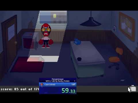 Dangeresque Roomisode 1 Speedrun (1m 40s WR)