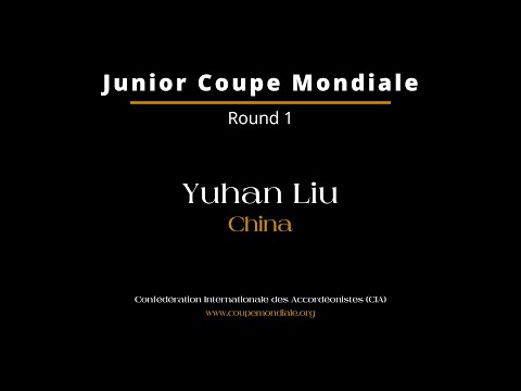 Yuhan Liu - China - Junior Coupe Mondiale 2024 - Round 1