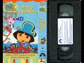 Opening To Dora The Explorer Pirate Adventure US VHS 2004