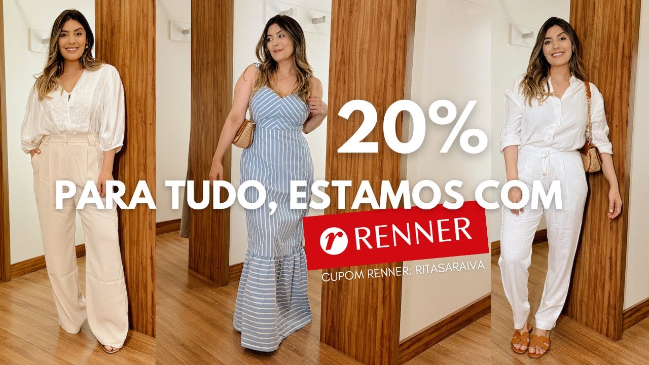 20% OFF - PARA TUDO - PROVADOR RENNER