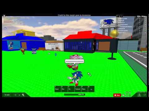 Roblox Beating Up Sonic