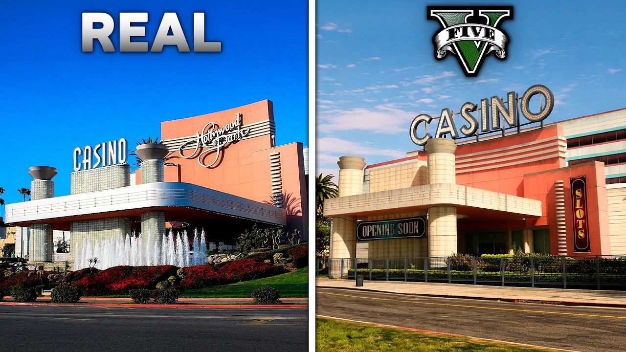 Lugares de GTA V en la Vida Real