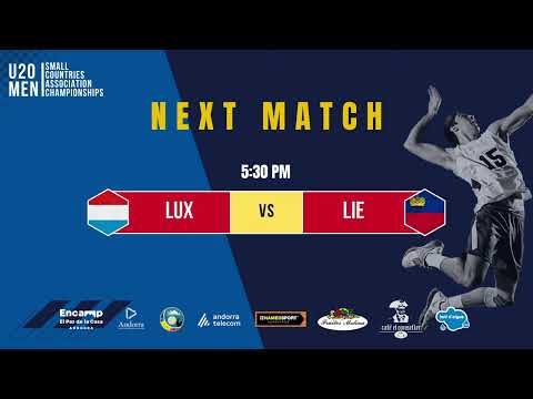2023 SCA U20 Men SCA Championships   LUXEMBOURG VS LIECHTENSTEIN