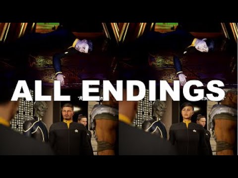 Star Trek Resurgence: All endings - Carter or Edsillar get bioformed