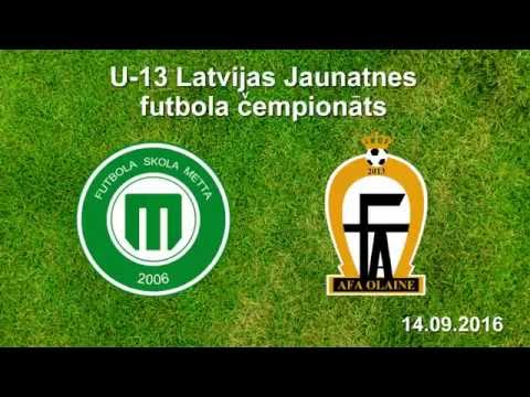 U-13 FS Metta Rīga - AFA Olaine (Highlights)