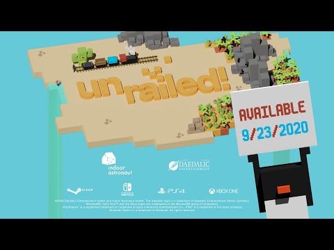 Minecraft and Lego Meet Railroad Tycoon in Clever Unrailed