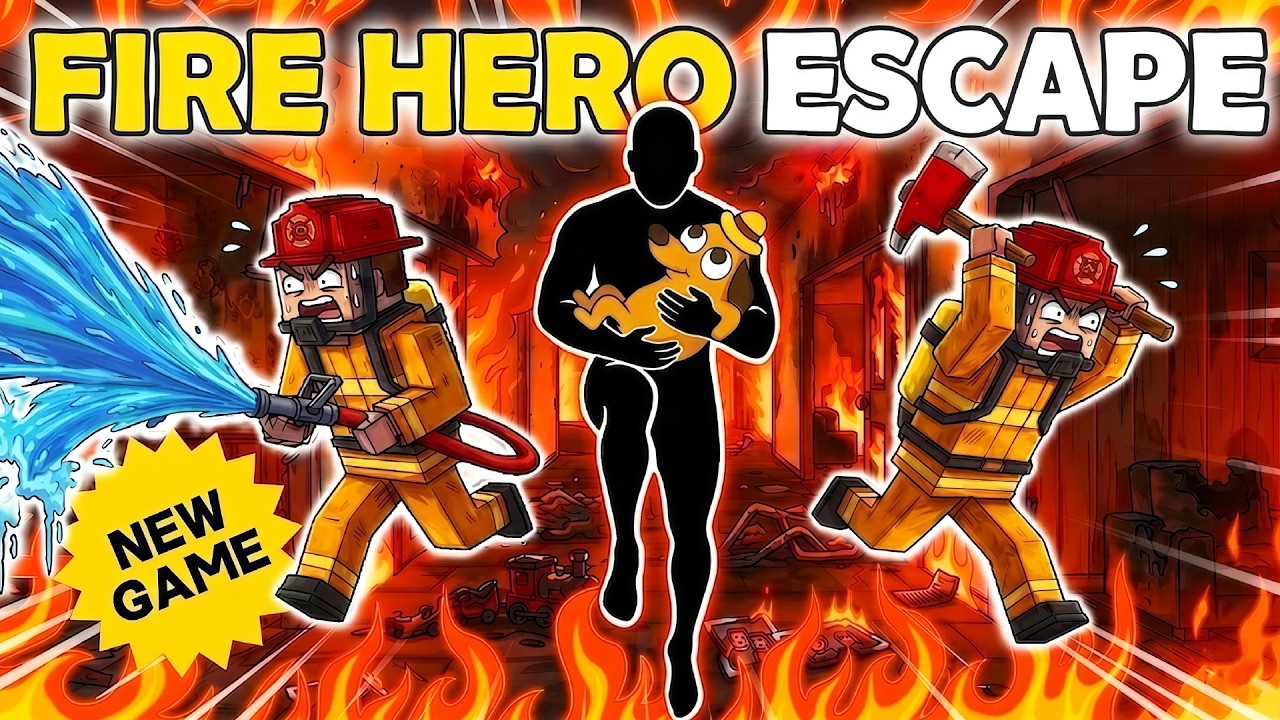 4K Immersive Interactive Warm-up | 🚒 🔥POV Firefighter Rescue |  Challenge 🧯 | Fun Workout | Exercise