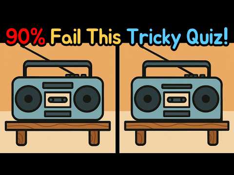 Spot The Difference: 90% Fail This Tricky Quiz! Harder Than You Think! [ Find The Difference ]