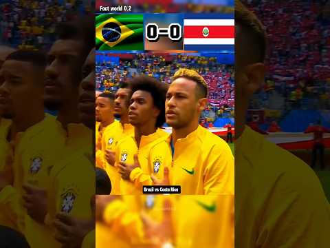 Brazil vs Costa Rica 2018 | FIFA World Cup | Neymar Jr #facts #football #highlights