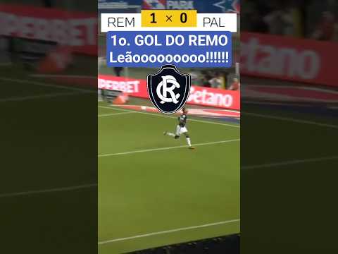 1o. GOL DO REMO NO PALMEIRAS! #seriea #belem #remo #palmeiras #fenomenoazul #verdão #fypシ #leao