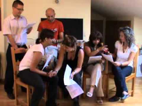 Friends 1x1, Part 1 (Sept2010). Dramatized Reading - TV Series (NA2 2010 EOI Getafe)