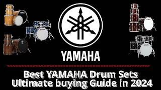 Video thumbnail for TOP 5 - BEST YAMAHA DRUM SETS (Stage | Live Hybrid Oak | Absolute Hybrid | Recording Custom | PHX) by Music Essences