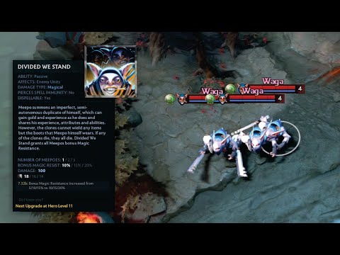 Waga found a bug 3 meepo in level 4
