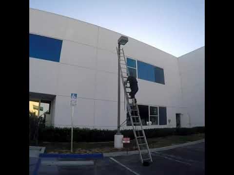 🈷️LADDER SAFETY - NEVER LEAN LADDERS AGAINST UNSTABLE SURFACES