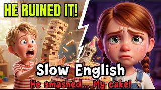 Who Ruined the Royal Cake? 😭 | Learn Kitchen Words Story | for Kids (UK English)