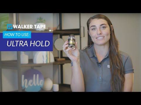 How to Use Ultra Hold Adhesive | Walker Tape