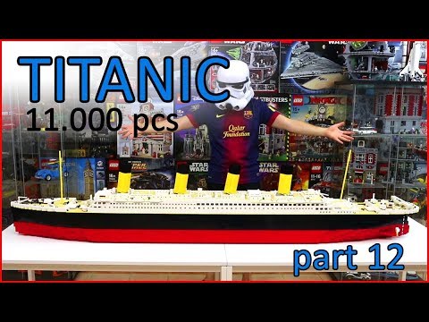LEGO MOC TITANIC 2,4 m long - 11.000 pcs - Part 12 - Lego Speed Build