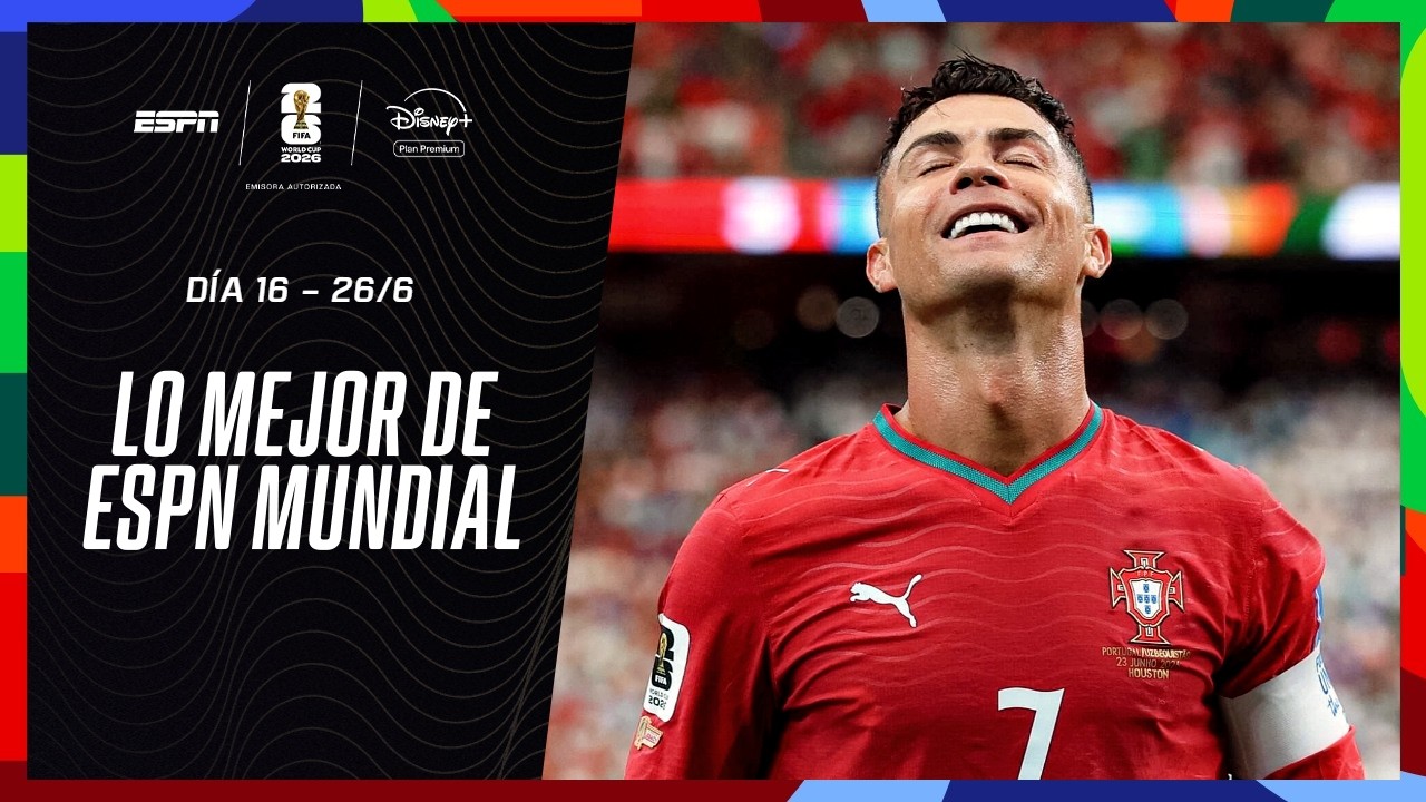 ¡HABLÓ CRISTIANO RONALDO, ARGENTINA PIENSA EN JORDANIA Y MUCHO MÁS EN LO MEJOR DE ESPN MUNDIAL